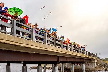 Hospice members on Bridge