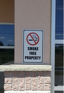 no smoking sign