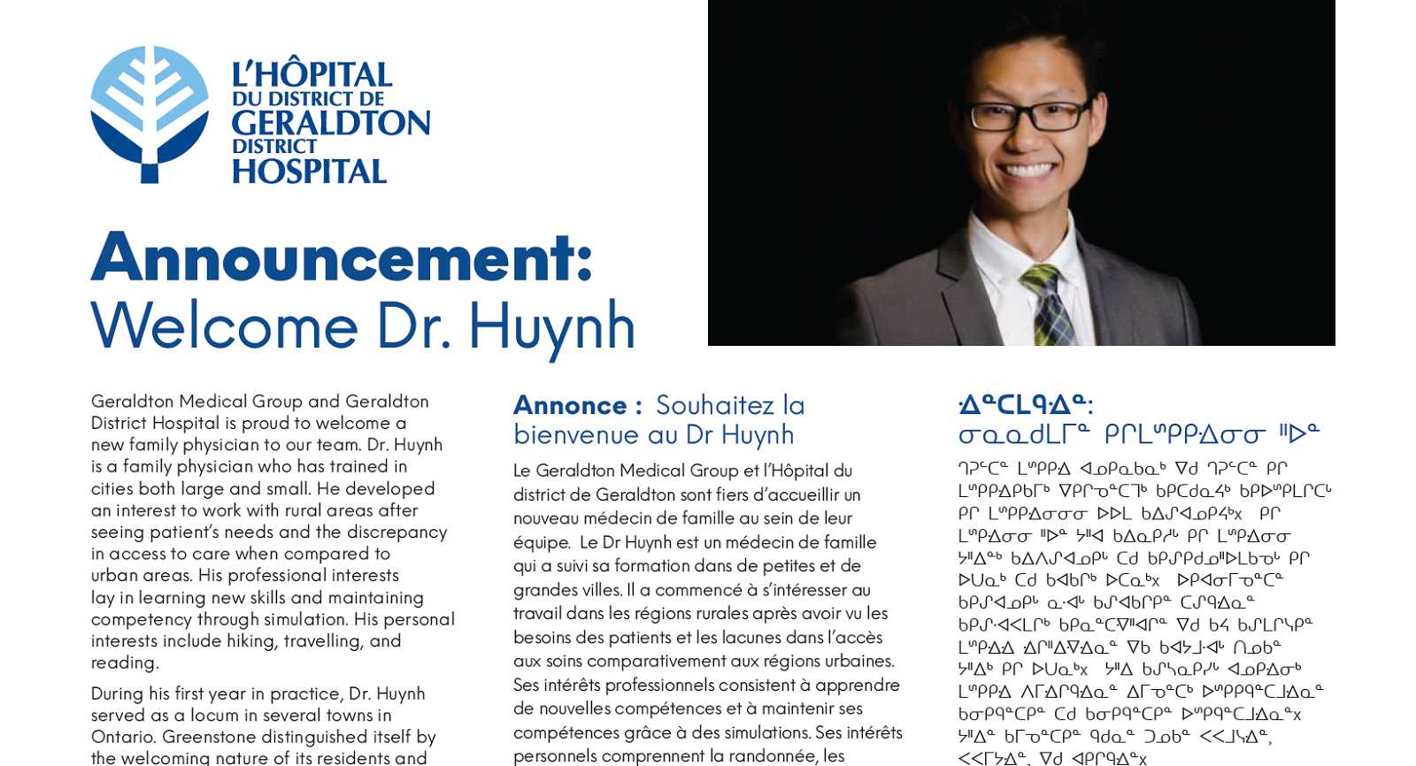 welcome-dr-huynh